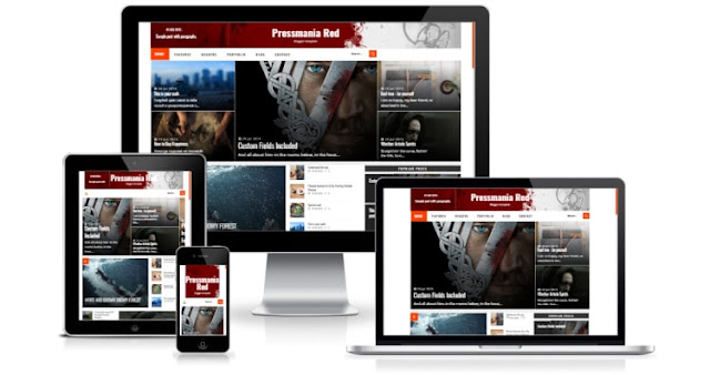 Presmania Blogger Template