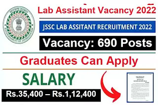 690 Lab Assistant Vacancy 2022