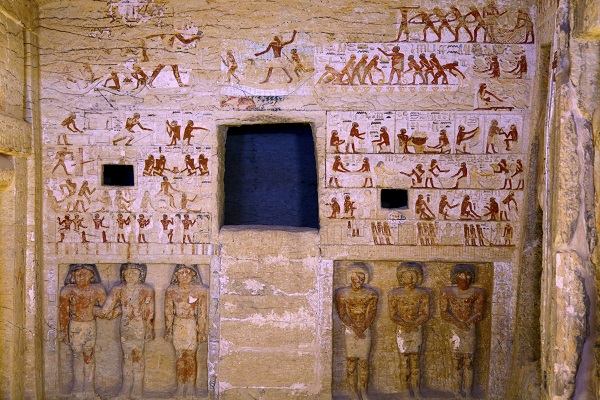 Tumba egipcia con 4 mil años