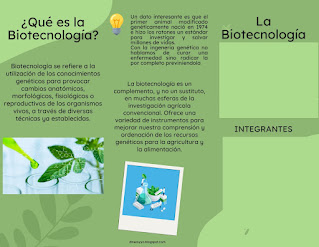trifolio de biotecnologia