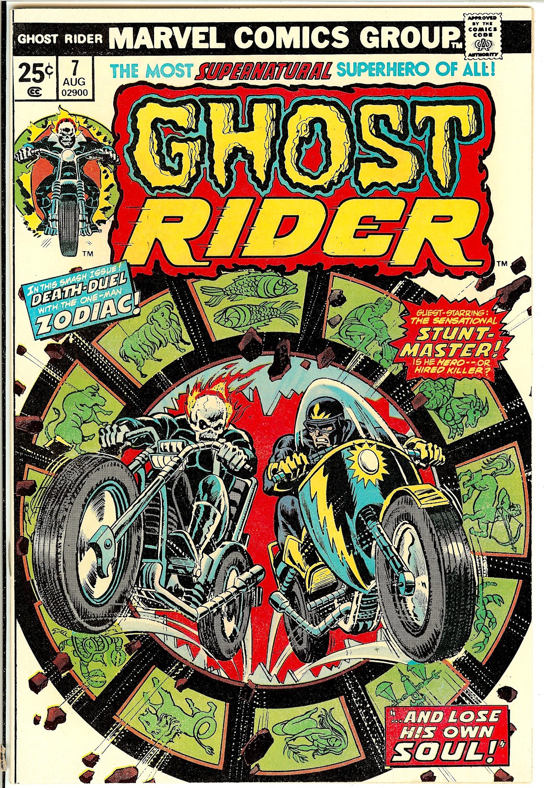 harley sportster bobber top fuel Classic Ghost Rider Comic Book Covers