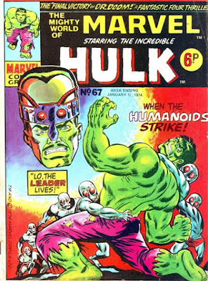 The Mighty World of Marvel #67, Hulk vs the Leader