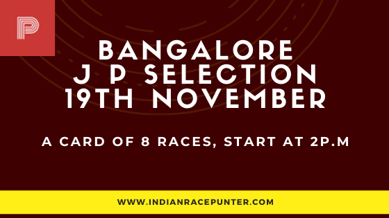 Bangalore Jackpot Selections 19 December