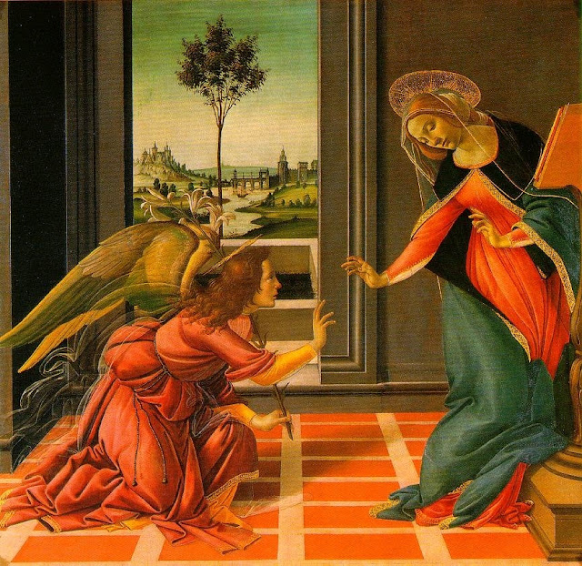 Sandro,Botticelli,Annunciation