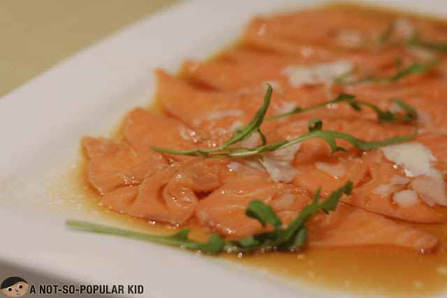  Salmon Carpaccio of John and Yoko