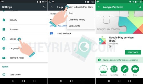  di semua hp Android semoga smartphone semakin kondusif 2 Cara Mengaktifkan Google Play Protect Di Android