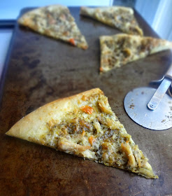 Pesto Chicken Pizza