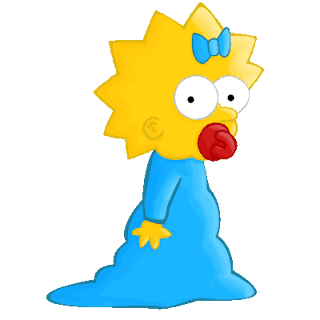 maggie la bebita de los simpson 