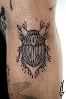 Tattoo Yonni-Gagarine : Bug Insect Black Tattoo