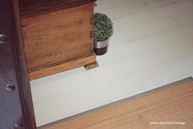www.annecharriere.com, anne charriere vintage, peindre plancher en blanc, 
