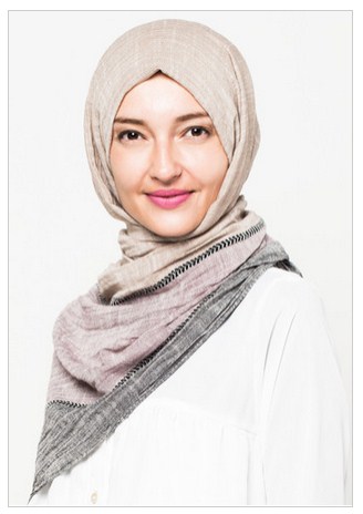 Koleksi Hijab Modern Lebaran Pashmina