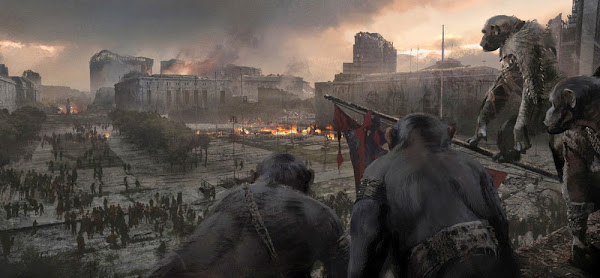 Dawn of the Plant of the Apes Concept Art 8