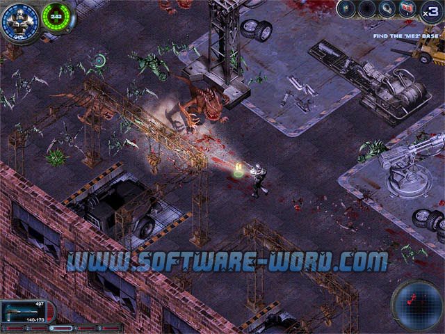 Download Alien Shooter 2 Reloaded PC Game Full Version - Screenshot