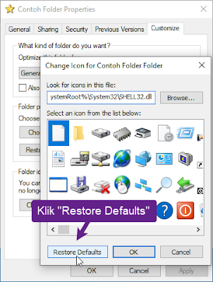 Cara Mengganti Icon Folder di Komputer 6