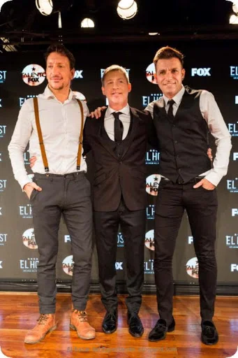 Nicolás Vázquez Adrián Suar Martín Bossi - EL HOST - FOX.jpeg