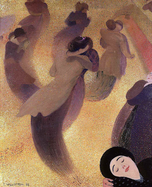 Felix Valloton 1893, the dance floor magic