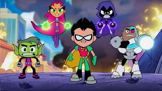 cartoon network shows: Teen Titans Go