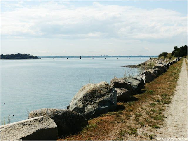 Senderos en Spectacle Island, Boston