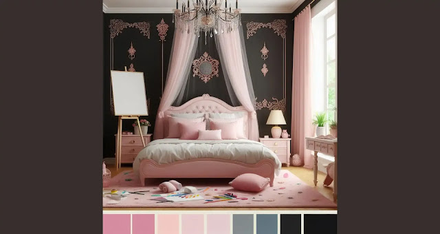 Pemilihan Warna yang Cocok untuk Desain Kamar Tidur Princess