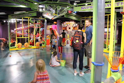 Omaha Children's Museum's Super Gravitron Ball Machine