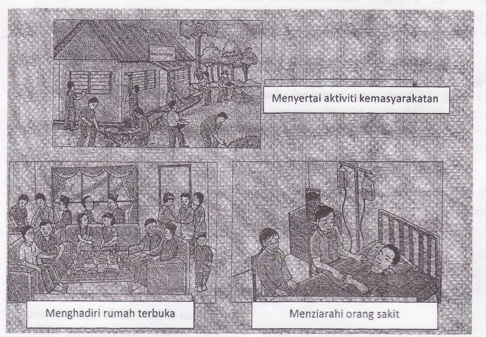 CONTOH MENJAWAB SOALAN - Bahagian B ~ BAHASA ITU INDAH 