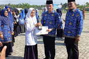 Peringati Hardiknas dan Hari Otda 2024, Dinas P dan K Aceh Utara Serahkan Penghargaan Bagi Pemenang Lomba 