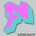 Graffiti alphabet > alphabet letter "F"