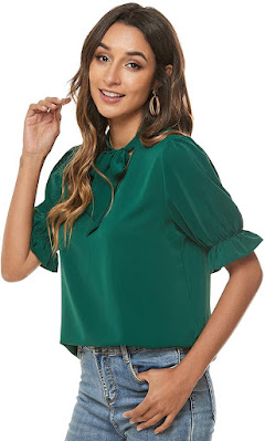 Elegant Blouses With Puffy Sleeves