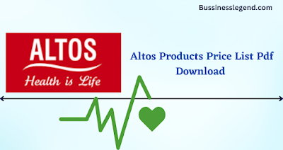 Altos Products Price list Pdf 2023-2024