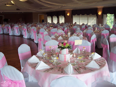 Dream Wedding Favors on The Ballroom At Holly Tree Country Club Was A Wedding Dream Of Pinks