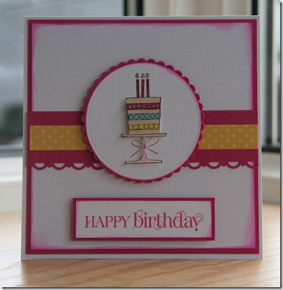 Stampin' Up Birthday