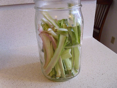 Brine and Chard stems