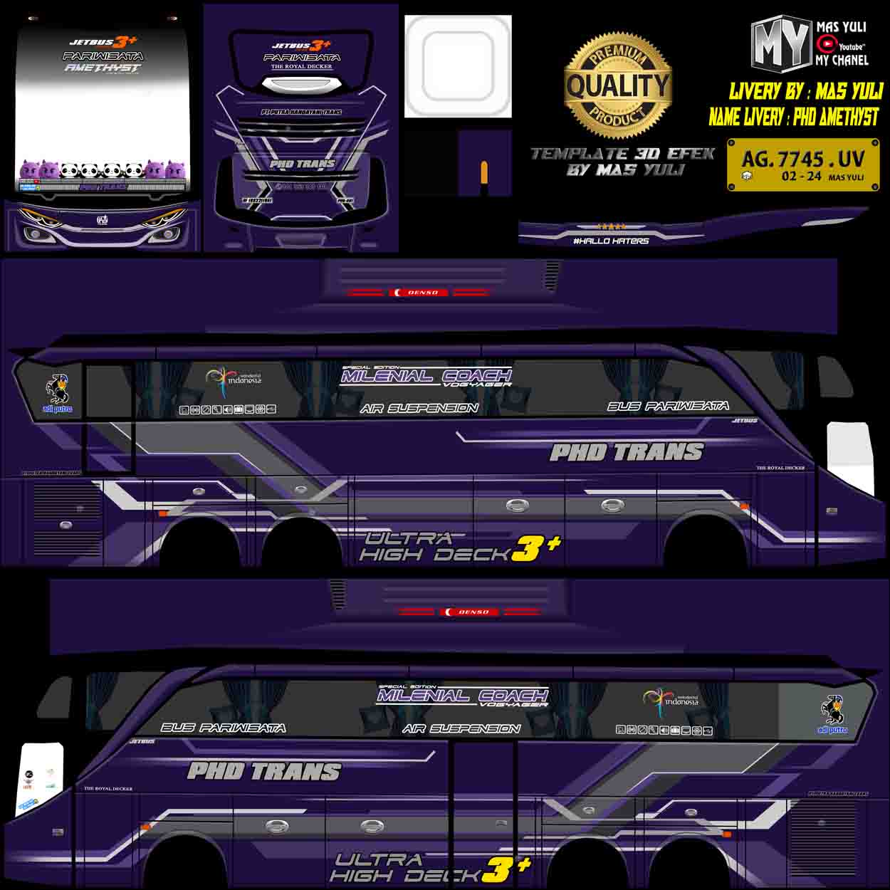 livery bus tronton