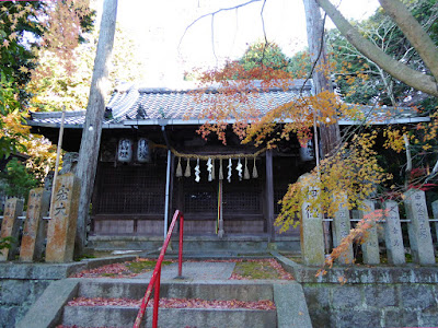 大阪府四條畷市 御机神社 拝殿