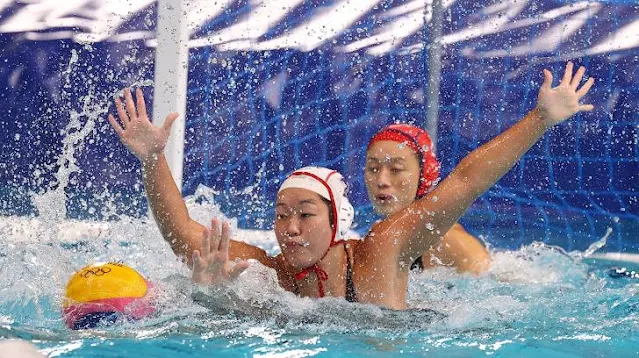 Jogadoras japonesas durante os Jogos Olímpicos de 2020