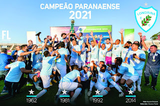 Londrina EC Campeão Paranaense de 2021