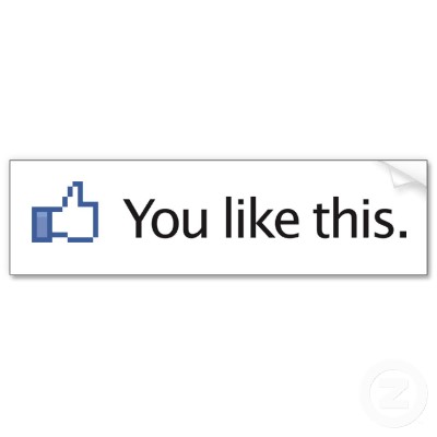 facebook like thumbs up. Facebook: love it or hate it,