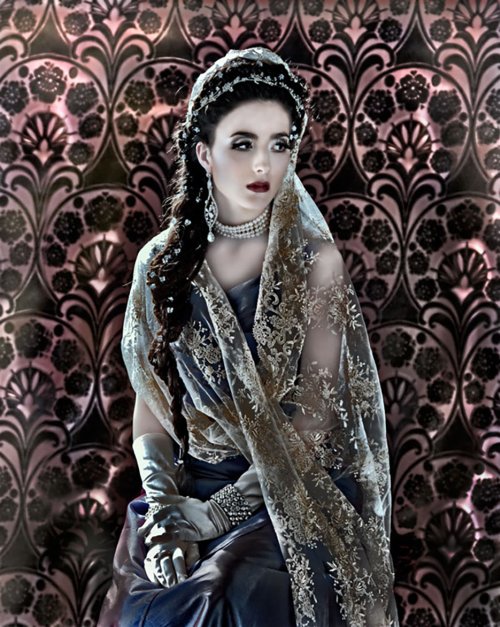 Lorena Cordero fotografia surreal arte fashion mulheres modelos rainhas imperatrizes história Isabel, imperatriz da Áustria - Sissi (Carolina Rodriguez)