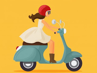 Sepeda Motor Yang Didesain Untuk Wanita