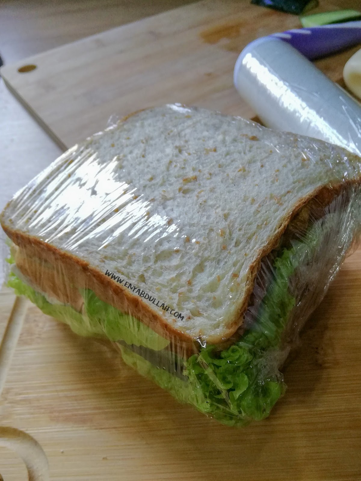 Cara Mudah Buat Wanpaku Sandwich