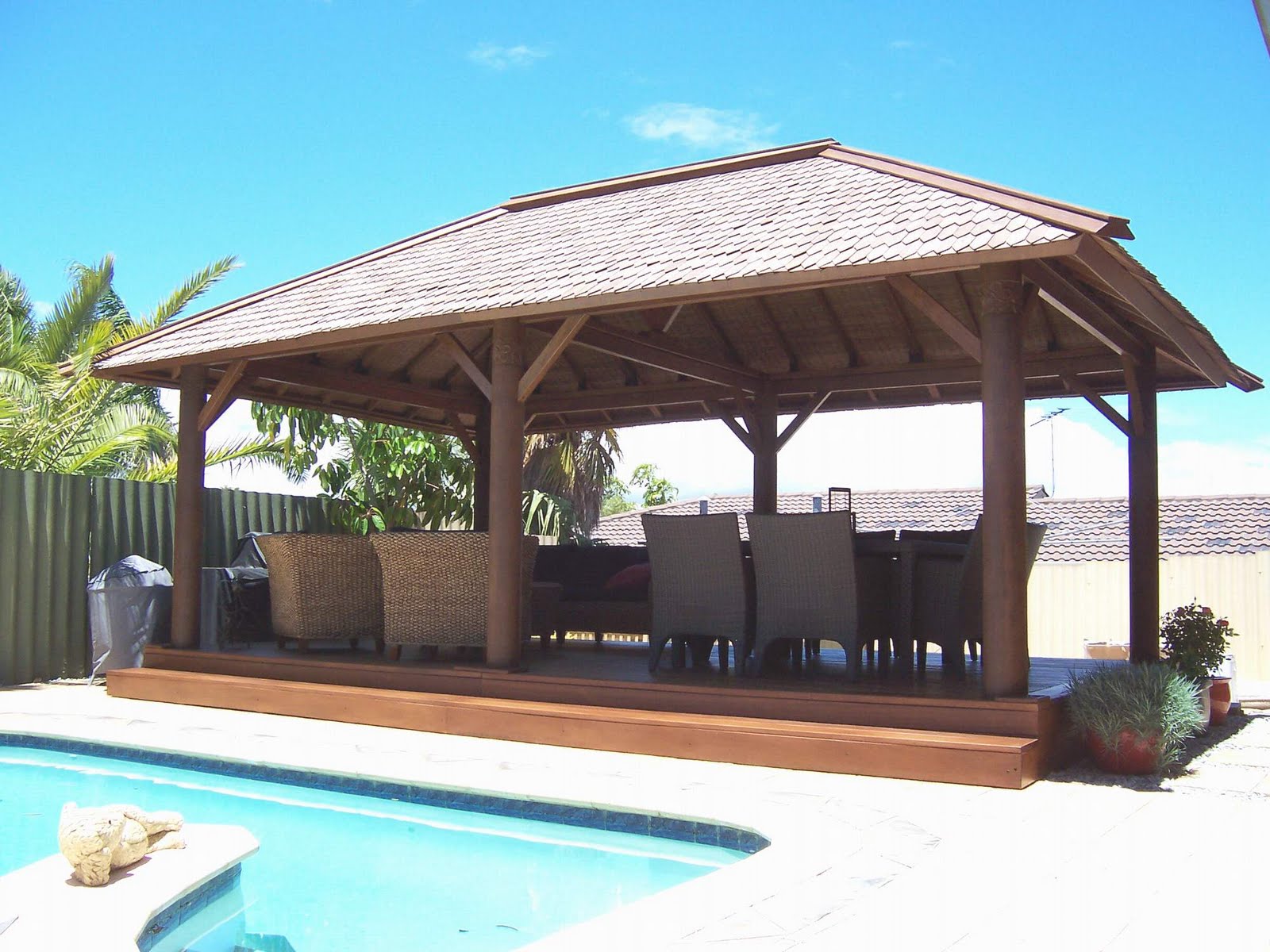  Gazebo  Wooden gazebos exclusively for our clients in 