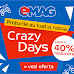 EMAG CRAZY DAYS 8-17 Februarie 2019 → pana la 40% reducere