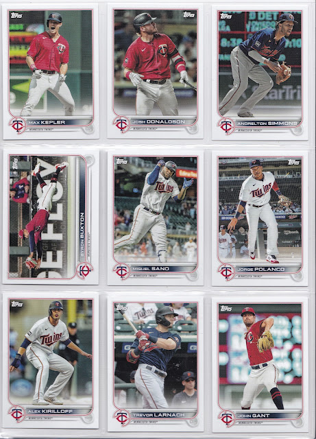 Texas Rangers / 2022 Topps Baseball Team Set (Series 1 and 2) with