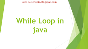 Java While Loop - While loop Example Programs, Nested While Loop Examples