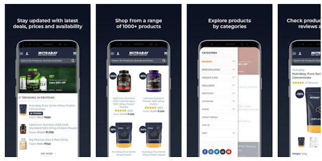 Download Latest Nutrabay - Authentic Supplement Deals Mobile App