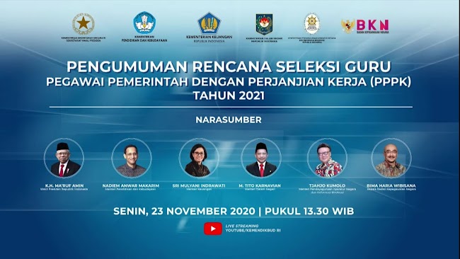 PPPK 2021 | Kabar Baik Untuk Semua Guru Honorer, Seleksi Tanpa Tes SKD Untuk 1 Juta Guru PPPK 2021 !