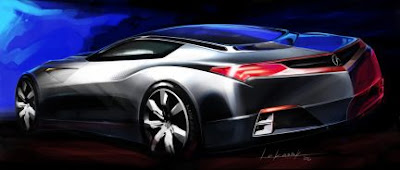 Acura Advanced Sport Hybrid Car 4