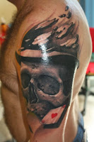 Skull Tattoo On Arm