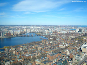 Vista Aérea de Boston desde el Observatorio del Prudential