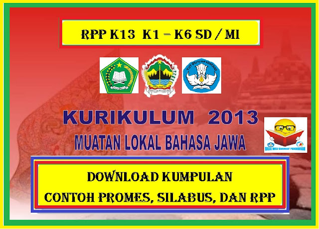 DOWNLOAD RPP Bahasa Jawa K13 KELAS 4 SD/MI Tahun 2020/2021 Gratis!